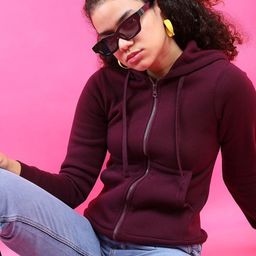 The Roadster Lifestyle Co Hooded Long Sleeves Zipper Sweatshirt-picture-2