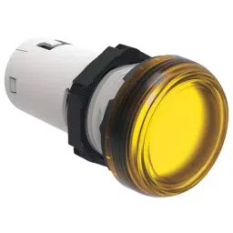 Lovato LPML, Panel Mount Yellow LED Pilot Light, 22 mm Cutout, IP66, IP67, IP69K, Round, 380-415V, LPMLP5-picture-44