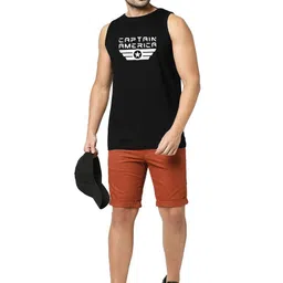 Organic Chics Men Printed Bio Finish T-shirt image 5