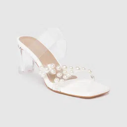 KLEXIO Women Embellished Block Sandals-picture-25