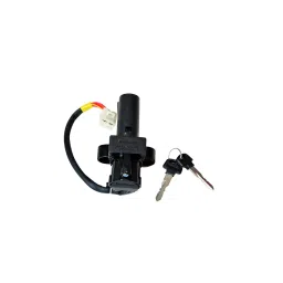Deutsche Ignition Cum Steering Lock 4 Wire for Hero Splendor iSmart BS-IV, BS-VI, DEUS-0426I image 2