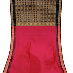 Jatin Fashion Woven Design Zari Art Silk Handloom Sambalpuri Saree image 2