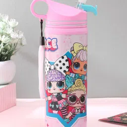 LOL Sipper Water Bottle Pink - 500 ml image 2