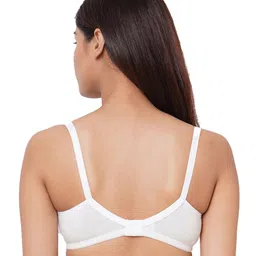 Inner Sense Organic Cotton Pack Of 2 Solid Antimicrobial Soft Feeding Bras - Multi Colour image 4