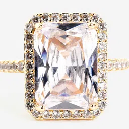 DressBerry Women Stone Studed Finger Ring image 2