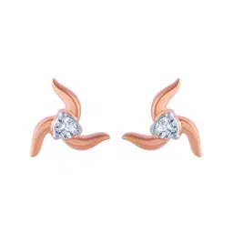 P.C. Chandra Jewellers 14 kt Gold & Diamond Earrings-picture-15