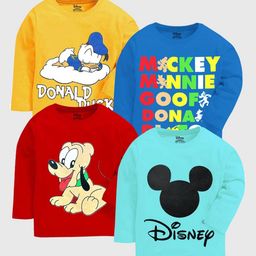 Disney By Miss and Chief Boys 4 Printed Applique T-shirt-picture-15