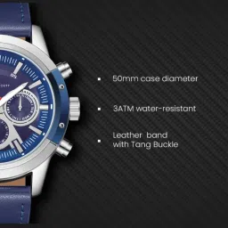 Kenneth Scott K24121-SLNN Chronograph Analog Watch For Men image 4