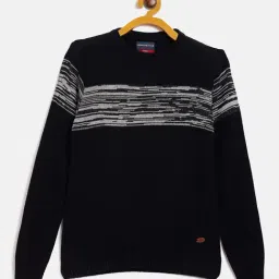 Crimsoune Club Kids Black Printed Sweater-image-58