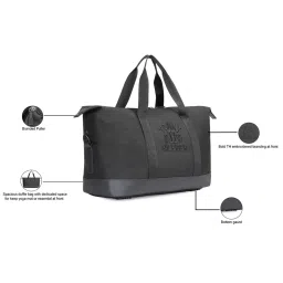TOMMY HILFIGER Ketone Black Duffle Bag image 4