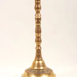 Exotic India Textured Large Size Peacock Oil Lamp image 5