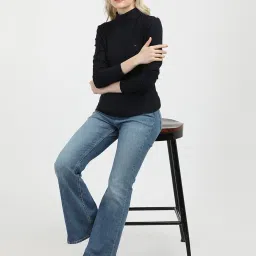 TOMMY HILFIGER Navy Slim Fit T-Shirt image 4