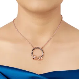 Roberto Cavalli Rose Gold Stainless Steel Necklaces & Chain image 4