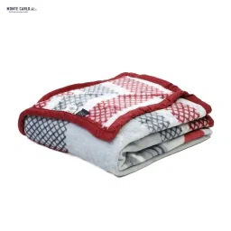 Monte Carlo Multicolor Polyester 550 GSM Winter Blanket image 4