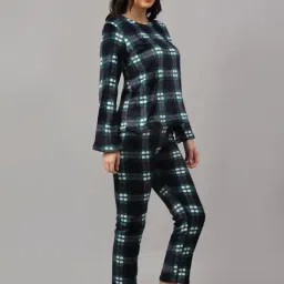 NEUDIS Black Check Top With Pyjamas image 3