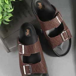 Hitz Men's Brown Casual Sandals-image-51