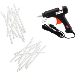 FADMAN Mini 20 W Trigger Feed Glue Gun With 20 Sticks Black 7 mm Dia, FD-20W-picture-24