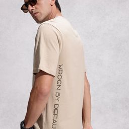 WROGN Comfort Fit Typography Printed Pure Cotton T-shirt-picture-17