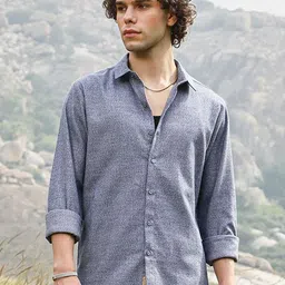 Campus Sutra Men Comfort Opaque Casual Shirt-picture-20