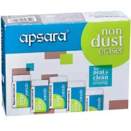 Apsara Non Dust Eraser Set of 10 image 2