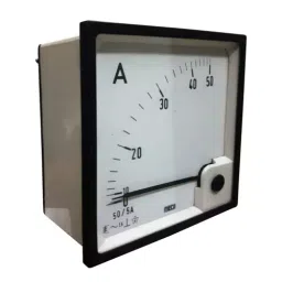 Meco-G 0-750mA MI-72 Moving Coil 90° DC Interchangeable Scale Milli Ammeter - 72 x 72 mm Sq.-picture-37