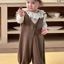 LULU & SKY Printed Pure Cotton Dungarees-picture-14