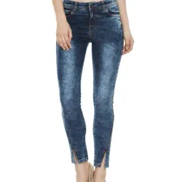 Miss Chase Blue Skinny Fit High Rise Jeans-picture-16