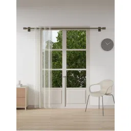 DDecor Live Beautiful 1 Piece Of 9 Ft Long Door Ready Made White Polyester Curtain-image-21