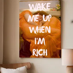 Art Street Orange & White 1 Piece Canvas Other Wall Paintings-image-40