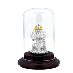 GIVA Silver-Toned Religious Idol Showpiece-image-1