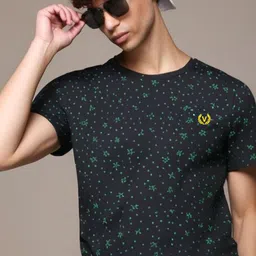 Moda Rapido Floral Printed Round Neck T-shirt-picture-18