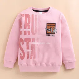 Ginie Boys Typography Printed Round Neck Full Sleeves Sweatshirt-picture-39
