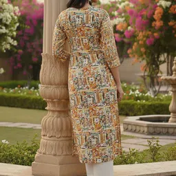 SZN Printed Kurti image 4