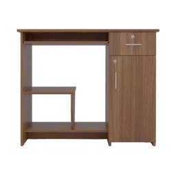 neuspace Brown Engineered Wood Study Table image 4