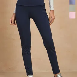 COLOR CAPITAL Women Pack of 4 Skin Fit Antimicrobial Sports Tights-picture-38