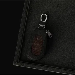 SALTY Black Universal Key Holder Bag Charm image 3