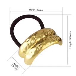 HAIR DRAMA CO. Women Set of 2 Embellished Ponytail Holders image 5