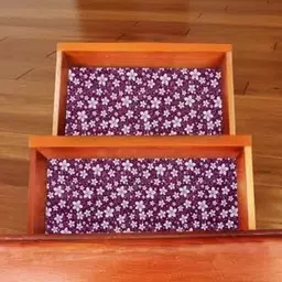Mopak Decor Purple Set of 1 Regular Shelf Liner Organisers image 4