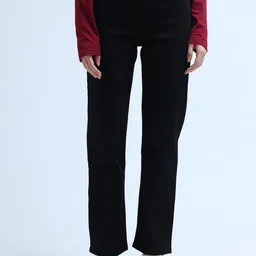 U.S. Polo Assn. Women Women Straight Fit High-Rise Stretchable Jeans-picture-10