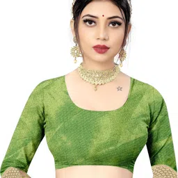 jayant creation Mustard Silk Cotton Sarees image 4