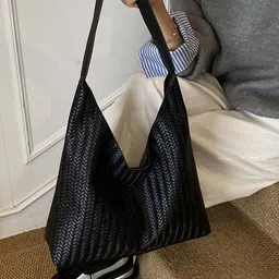 StyleCast x Revolte PU Oversized Shopper Tote Bag image 2