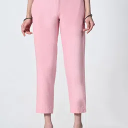 OTIRA Women Smart Straight Fit Trousers-image-31