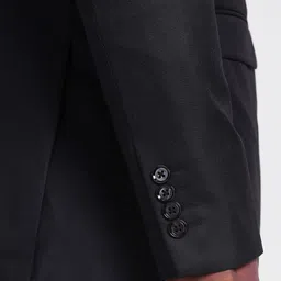 Peter England Elite Textured Slim-Fit Single-Breasted Two-Piece Formal Suit image 5