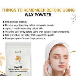 VALOT Set Of 2 Turmeric Face Wax Powder - 120 g Each image 2