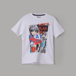 Fame Forever by Lifestyle Boys Printed Applique T-shirt-picture-29