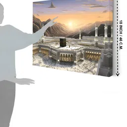 Myntra Elegant Homes Grey & Black 1 Piece Canvas Other Wall Paintings image 3