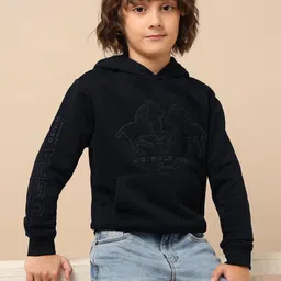 U.S. Polo Assn. Kids Boys Printed Hooded Sweatshirt-picture-23