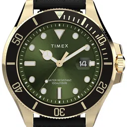 Timex Men Brass Embellished Dial & Straps Analogue Watch TW2Y05300UJ image 2