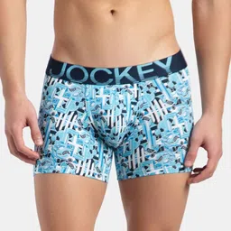 Jockey Men Printed Combed Cotton Low Rise Short Trunks FP23-0105-NBG01-picture-26