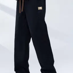 StyleCast x Revolte Men Mid Rise Easy Wash Regular Trousers image 4